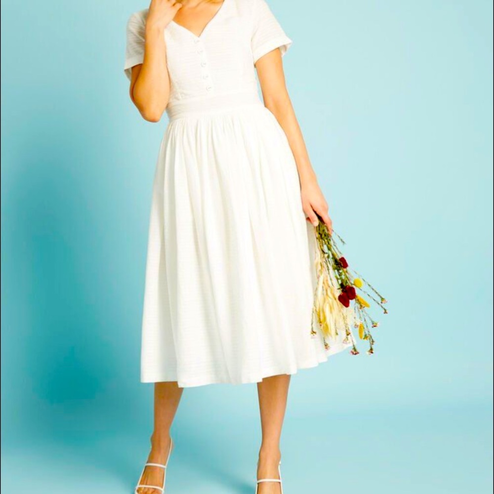 ModCloth Fabulous Fit and Flare Shirt Dress in 4